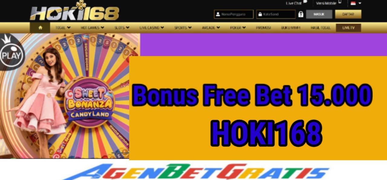 HOKI168- Bonus Free Bet 15.000