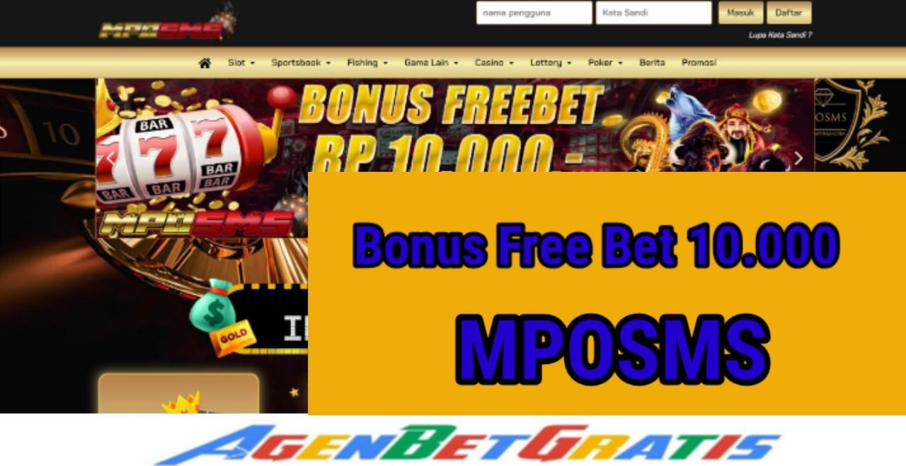 MPOSMS - Bonus Free Bet 10.000