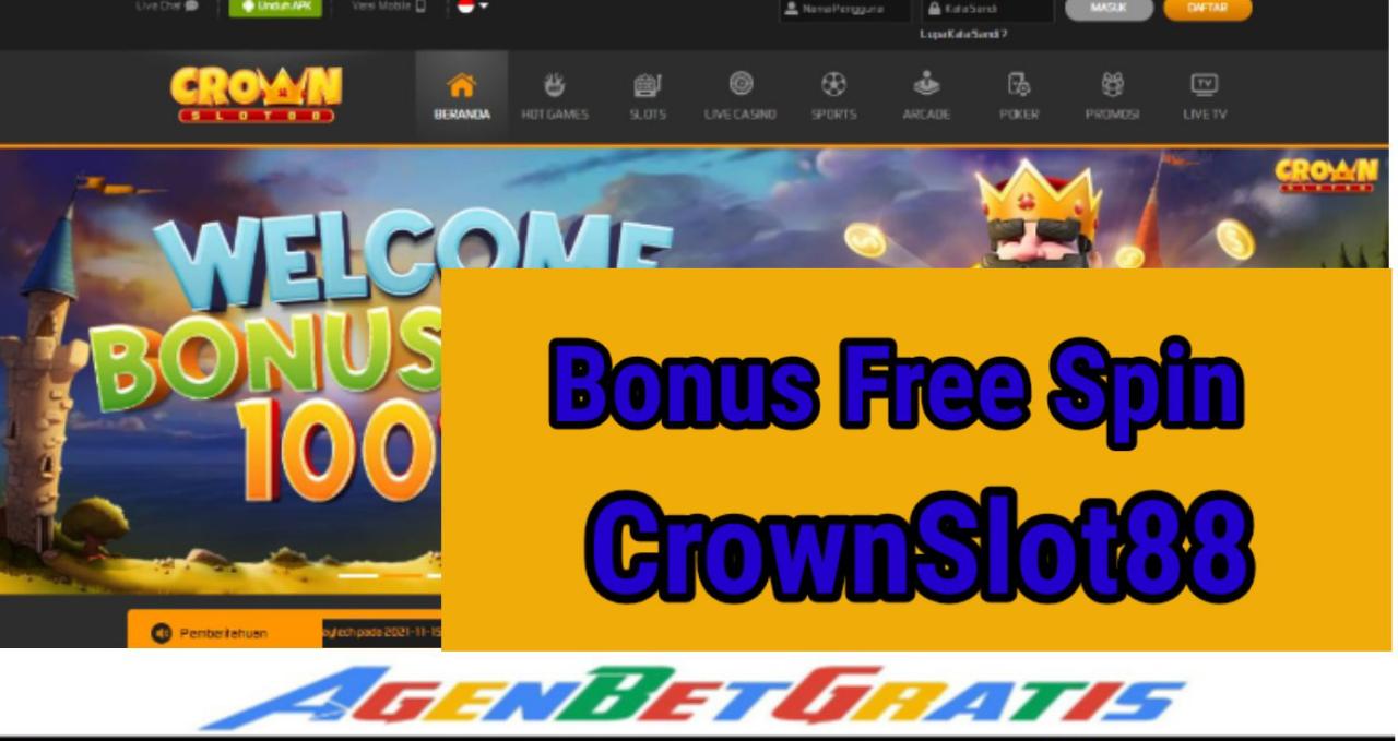 CROWNSLOT88- Bonus Free Spin