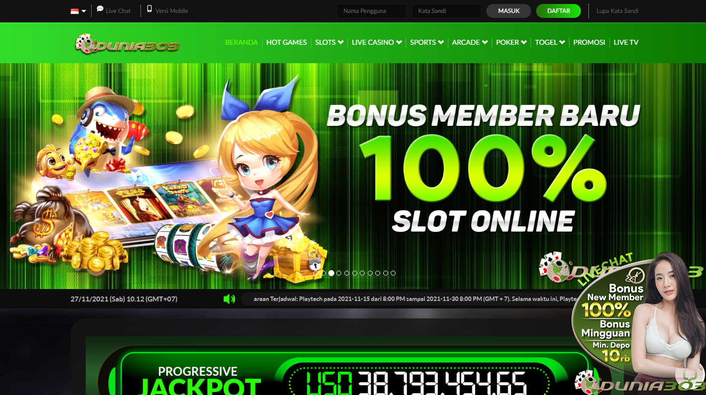 Dunia303  - Situs Slot, Dan Situs Poker Terpercaya