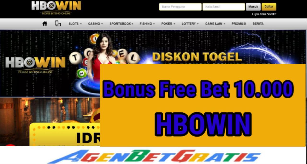 HboWin - Bonus Free Bet 10.000