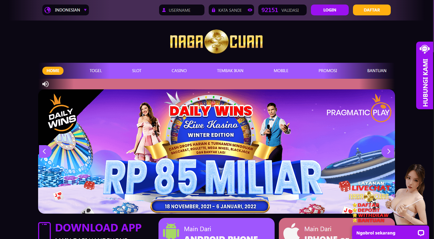 NagaCuan - Situs Judi Slot & Situs Casino Online Terpercaya