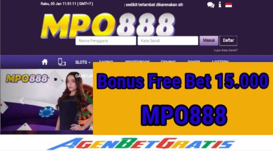 Mpo888 - Bonus Free Bet 15.000