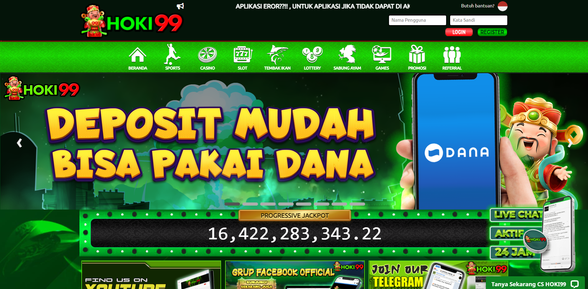 Hoki99  - Situs Slot, dan Situs Lottery Terpercaya