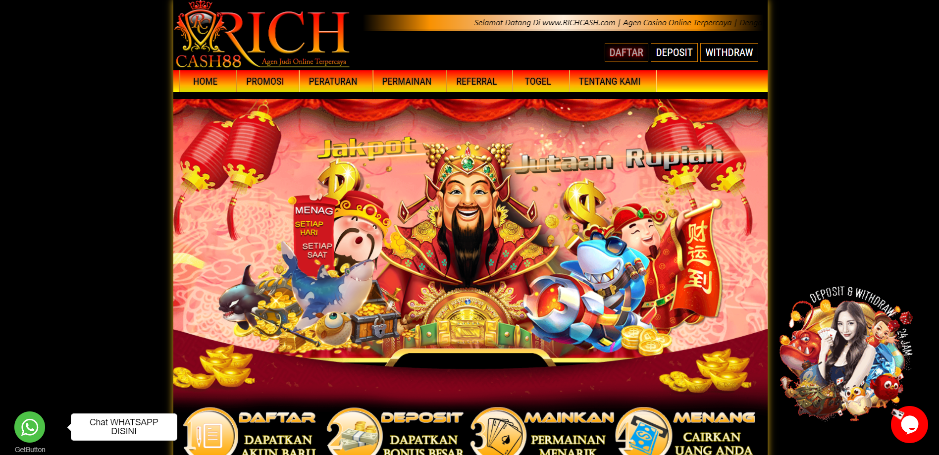 RichCash88 - Situs Slot, Dan Situs Sportsbook Terpercaya