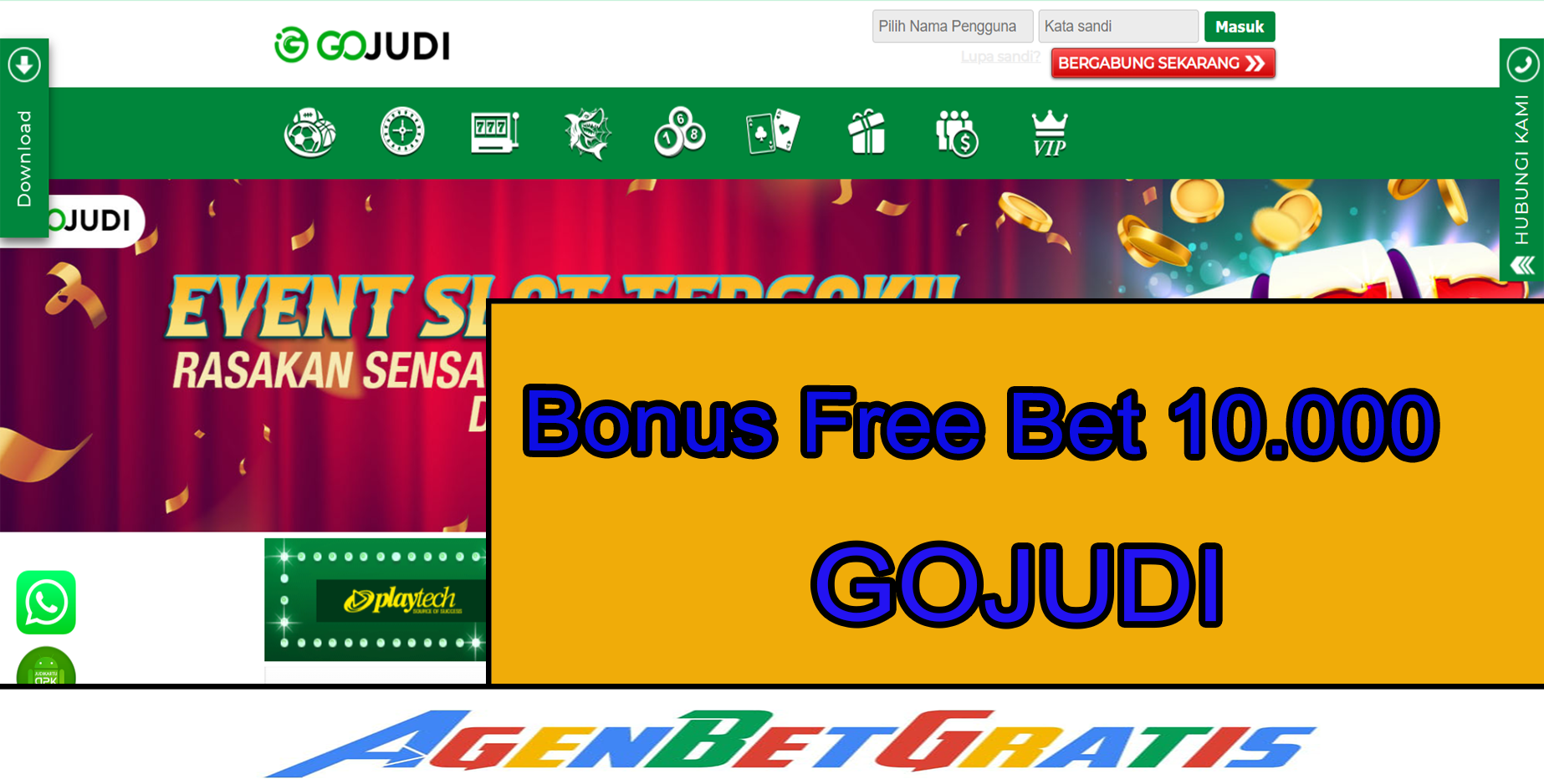 GOJUDI - Bonus FreeBet 10.000