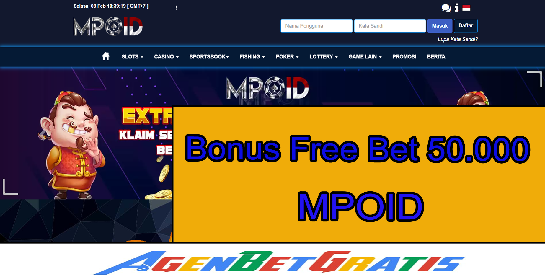 MPOID - Bonus FreeBet 50.000