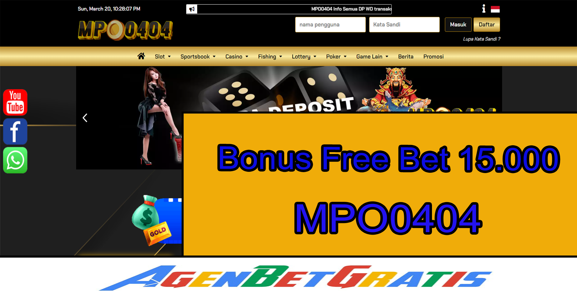 MPO0404 - Bonus FreeBet 15.000