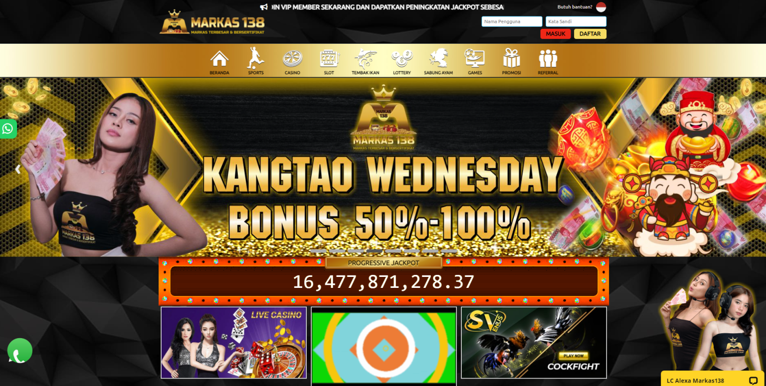 Markas138 - Situs game slot terpercaya No.1 di Indonesia