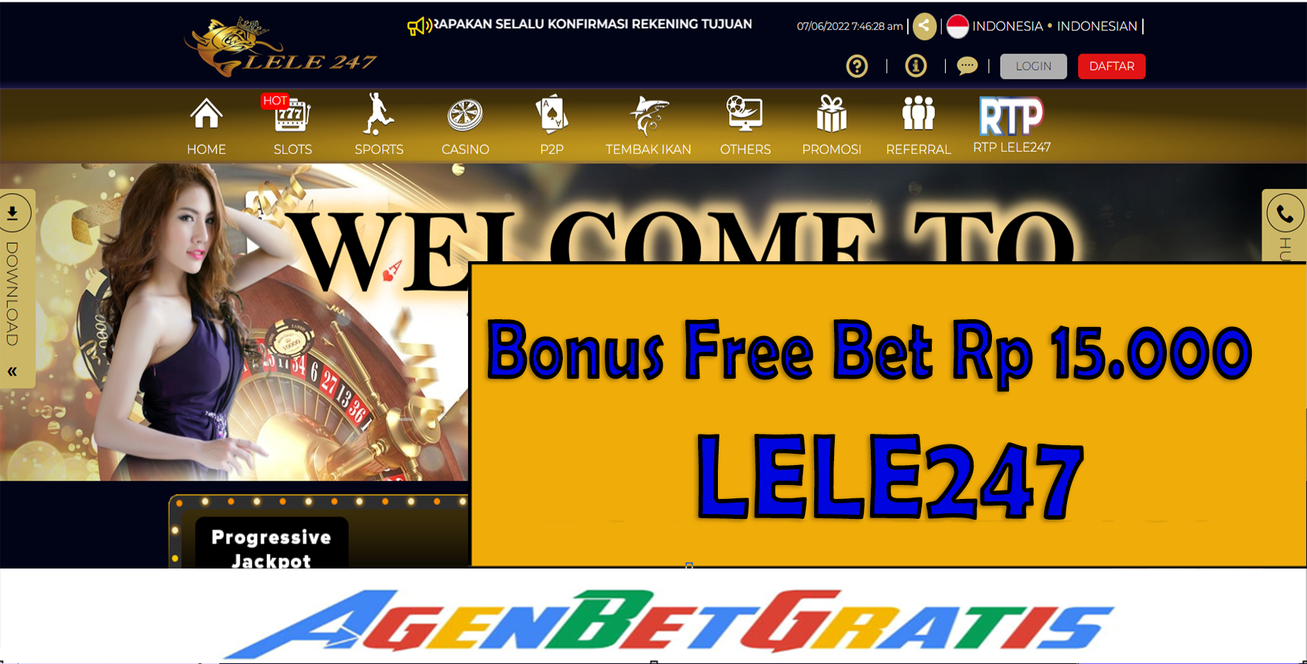 LELE247 - Bonus FreeBet 15.000