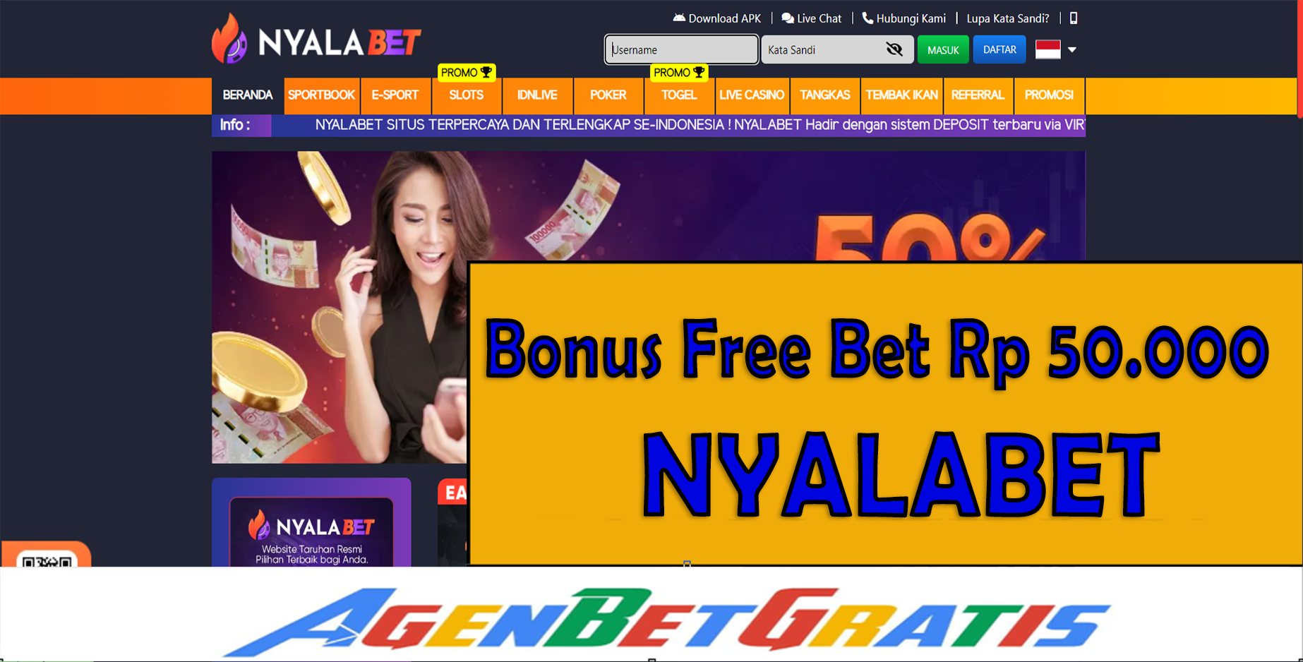 ATM138 - Bonus FreeBet 30.000