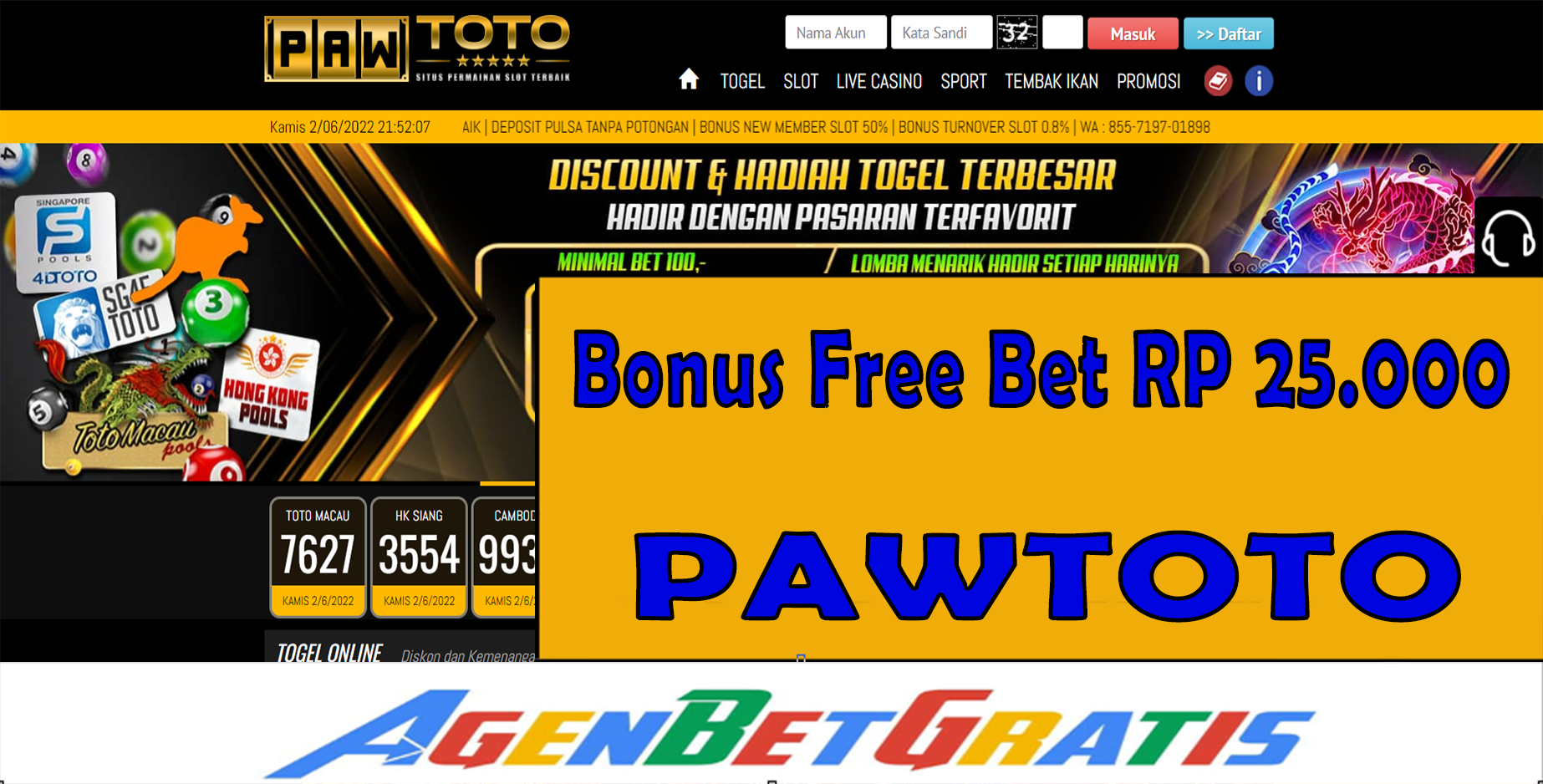 TIARA4D - Bonus FreeBet 10.000