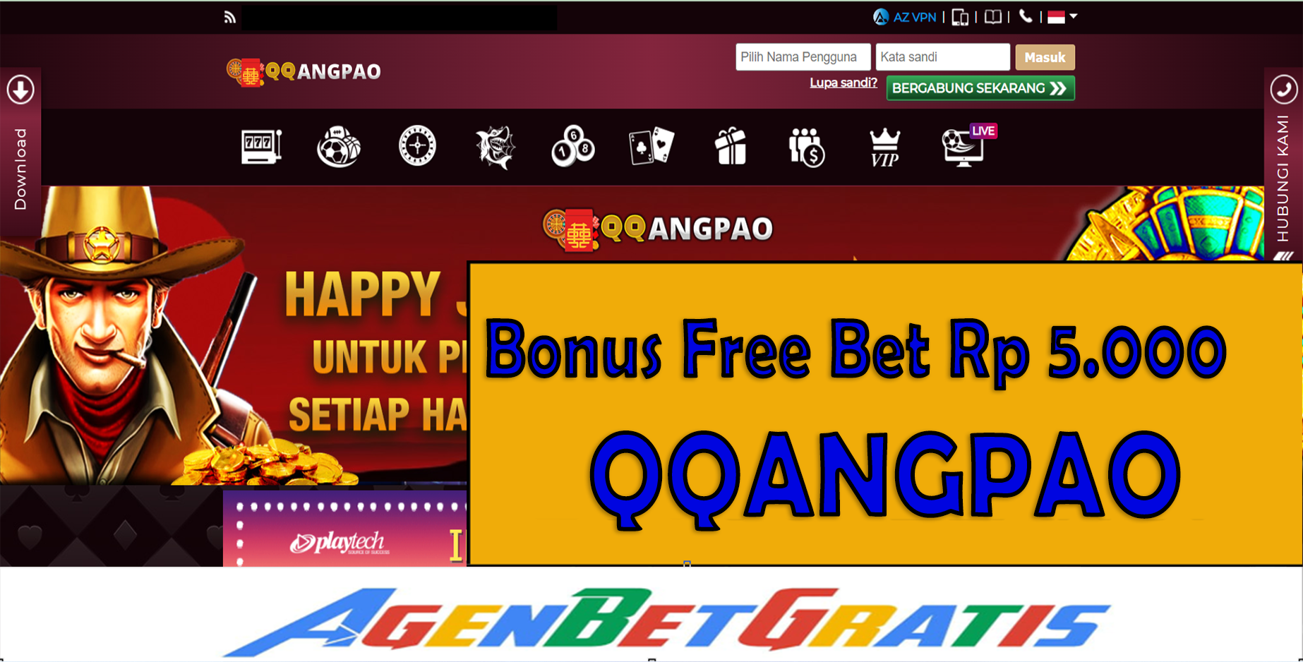 QQANGPAO - Bonus FreeBet 5.000