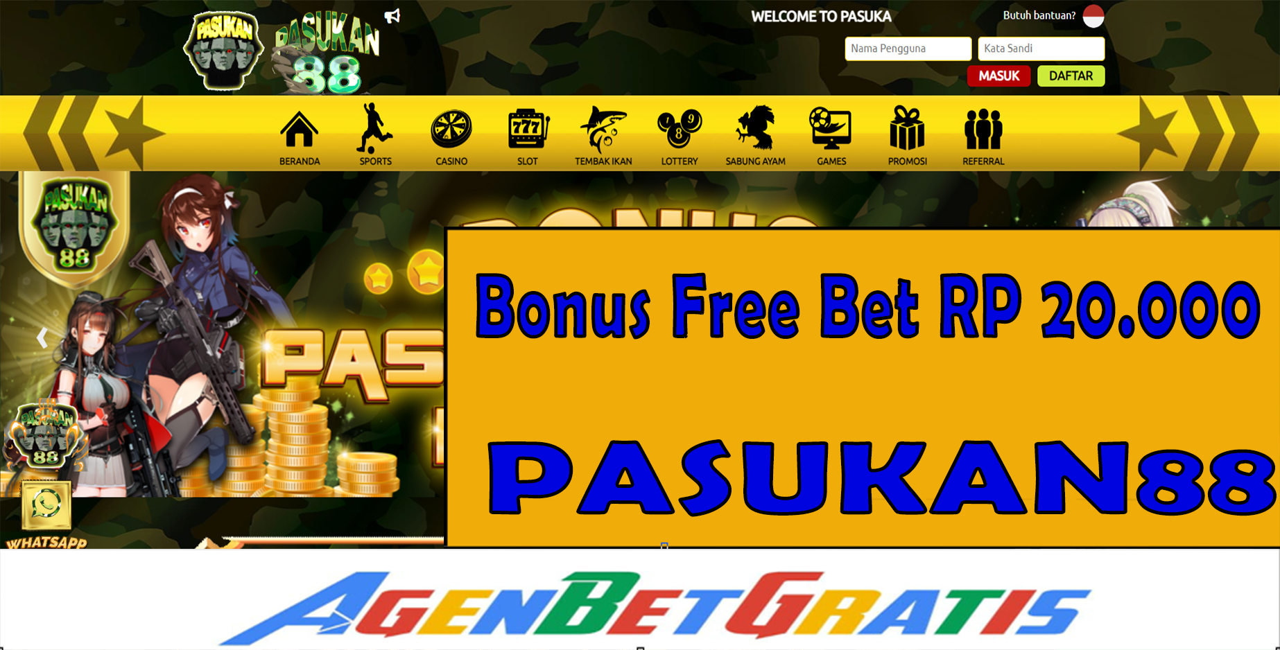 TIARA4D - Bonus FreeBet 10.000