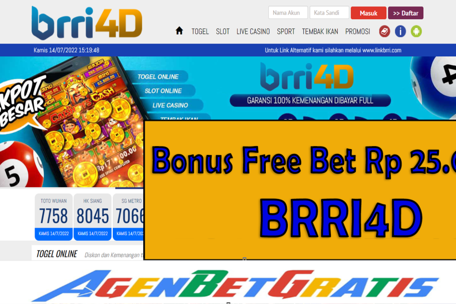 BRRI4D - Bonus FreeBet 25.000