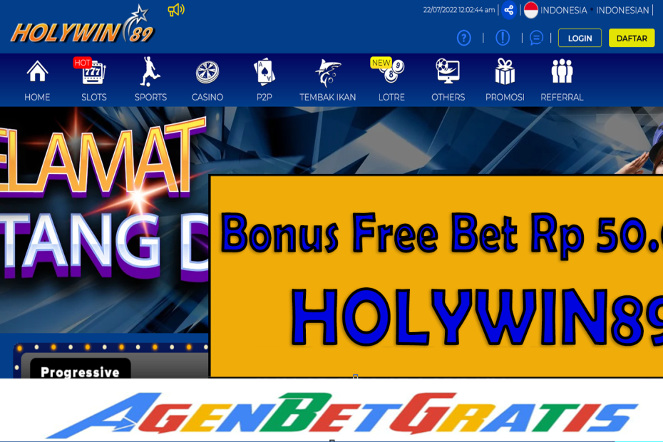 HOLYWIN89 - Bonus FreeBet 50.000