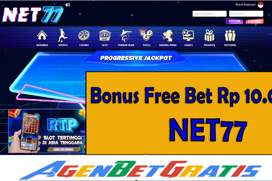 NET77 - Bonus FreeBet 10.000
