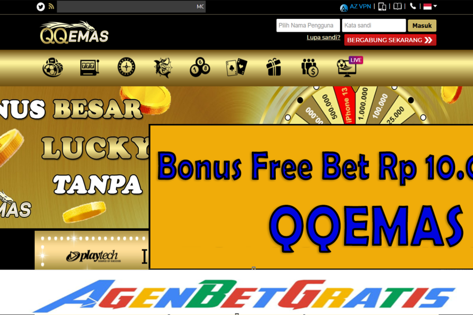 QQEMAS - Bonus FreeBet 10.000
