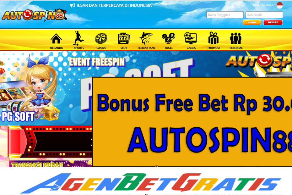 AUTOSPIN88 - Bonus FreeBet 50.000