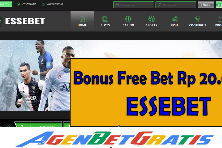 ESSEBET - Bonus FreeBet 20.000