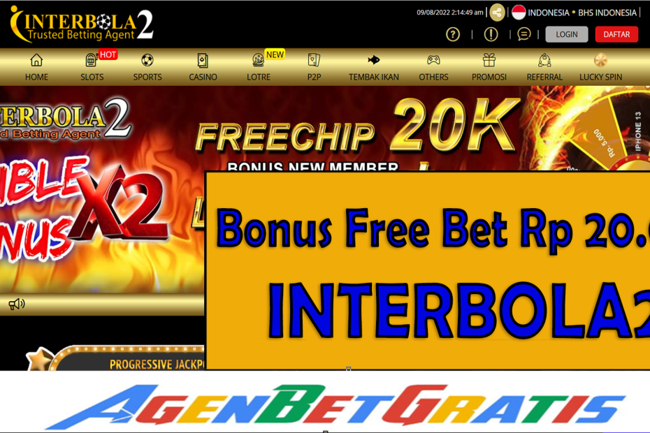 INTERBOLA2 - Bonus FreeBet 20.000